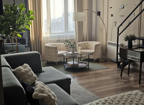 City center luxury 150m2 aprt near Grand Mir hotel