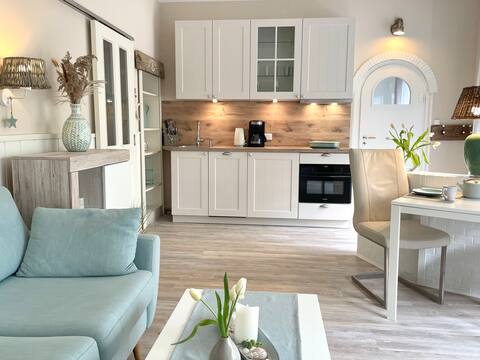 Erfolgreiche Airbnb-Immobilie: Vacation home "Friesenmuschel" on the North Sea in Husum