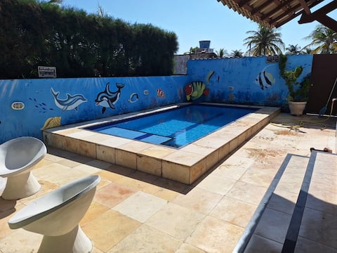 Imóvel de sucesso: Beach House with Pool in Aconchego Mineiro em Cascavel