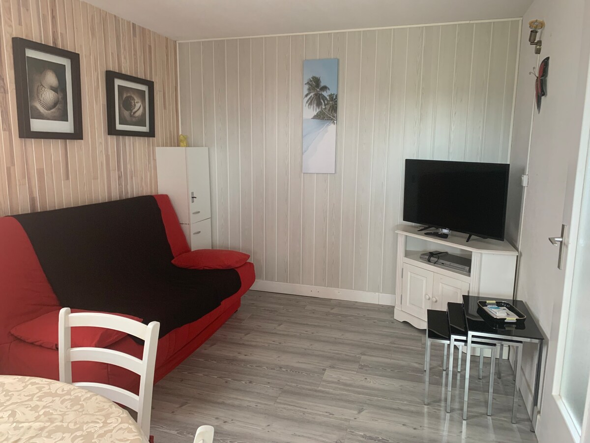 Propiedad de Airbnb exitosa: Perfectly equipped apartment with full sea view. en Fleury