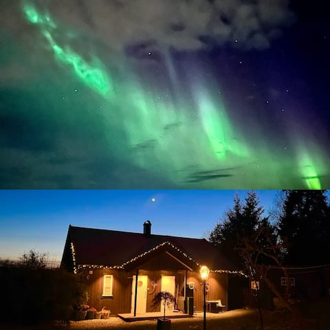 Top performing Airbnb: Cabin in the forest with jacuzzi in Heimdal