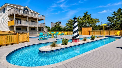 Rio Rodanthe: Oceanfront Paradise with Lazy River