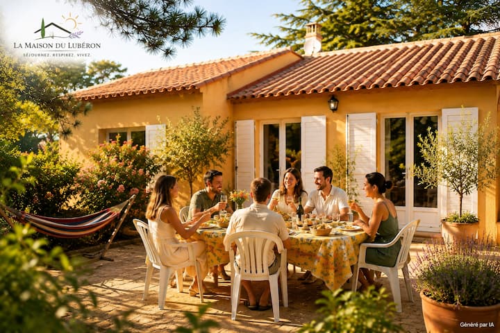 Pertuis En Lubéron, Villa Climatisée, 3 Chambres - Pertuis