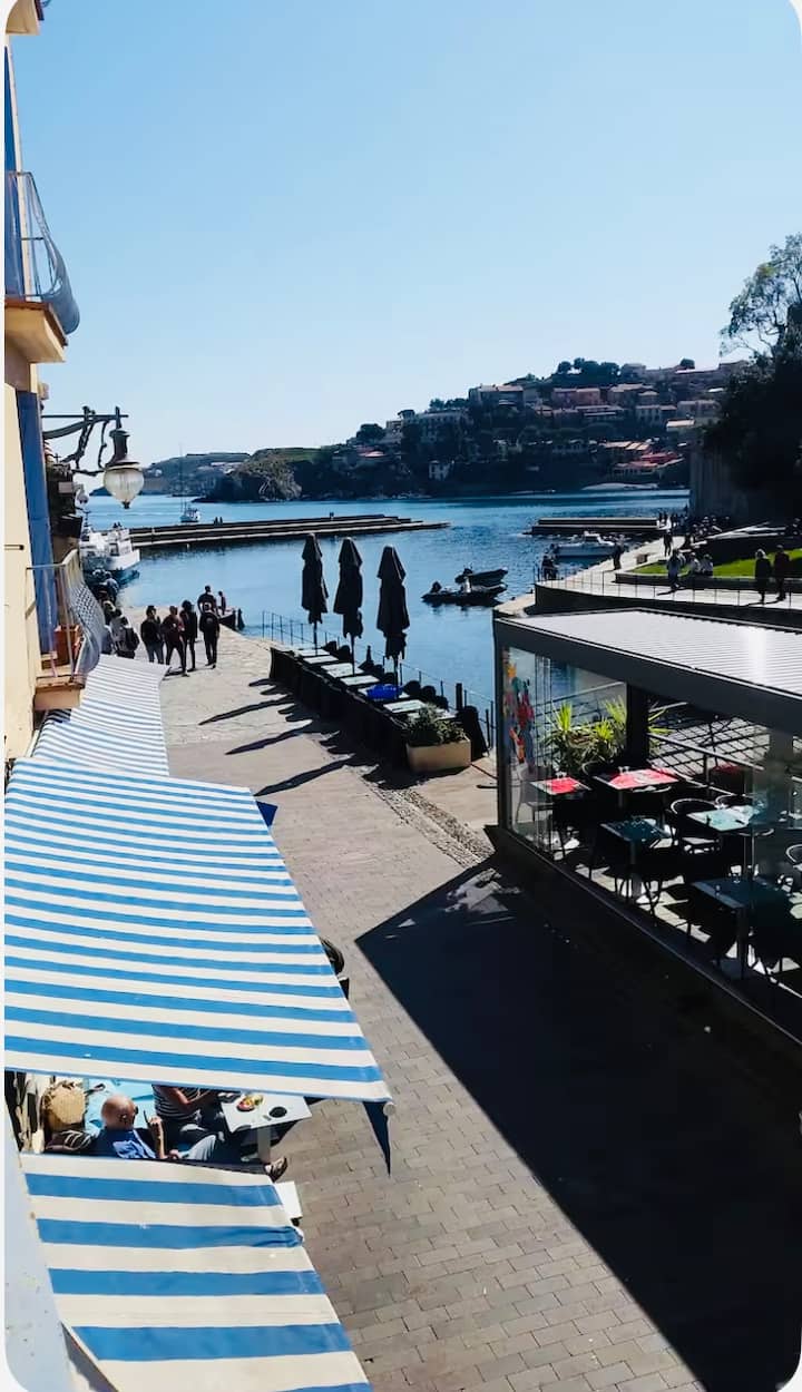 Studio Collioure Vue Port & Château  Lumineux-wifi - Collioure