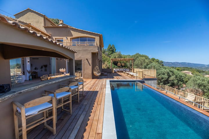 Villa De Luxe Vue Panoramique Porto Vecchio - Corsica
