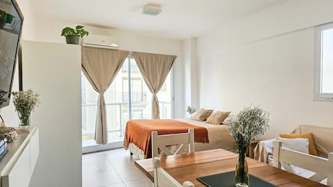 Top Airbnb: Studio for 2 in the heart of Buenos Aires in Comuna 3