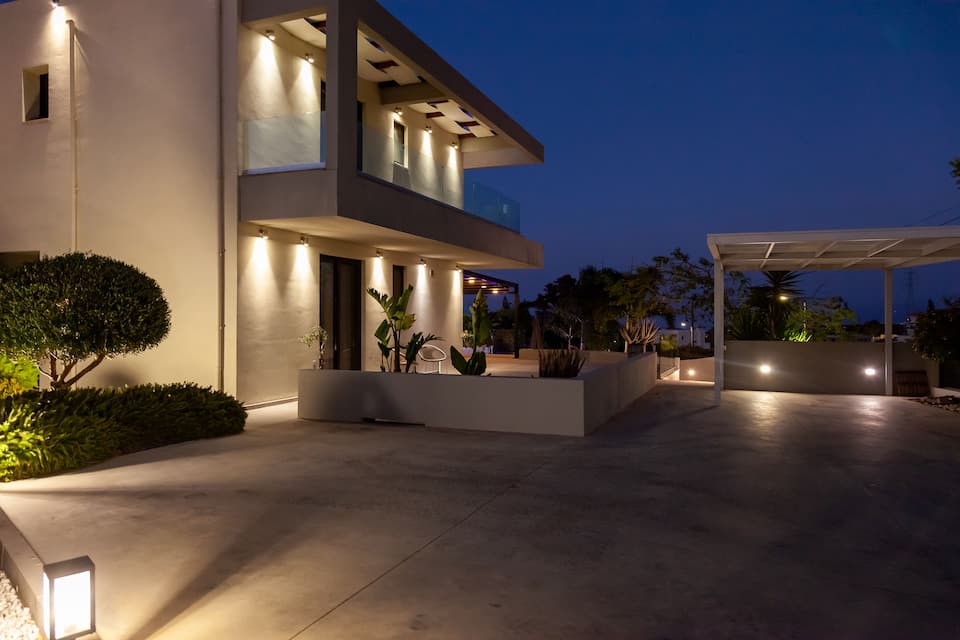 Orama Villa, above Hersonissos harbour, Piskopiano, Crete, Greece, photo 1 of 10