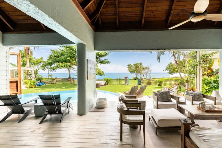 Beach House Luxury With Butler, Chef And Pool. - Jamaica