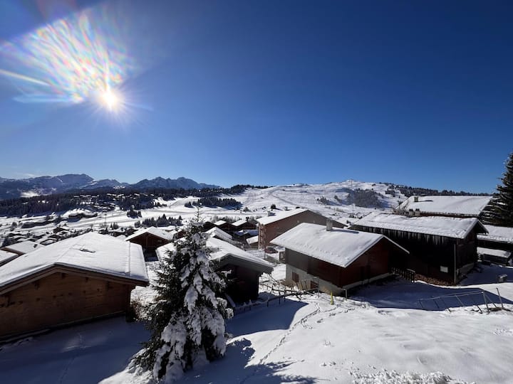 Les Saisies : Chalet Rénové 15 Personnes Au Calme - Notre-Dame-de-Bellecombe