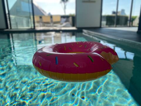 Goueltoc-piscine-spa-100 meters beaches -10 pers