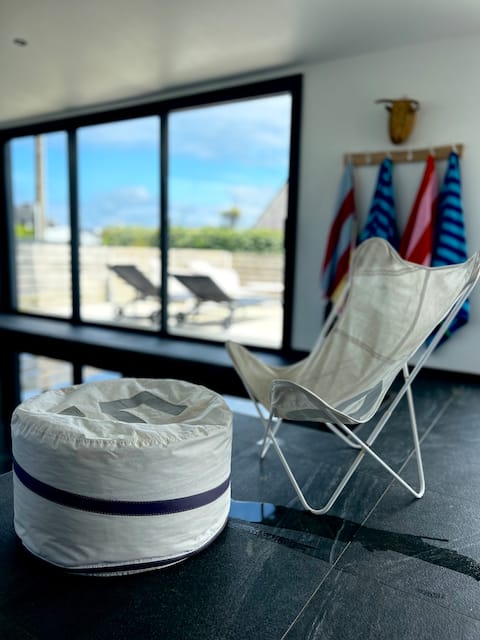 Villa Goueltoc pool int29°Jacuzzi 100MBeaches