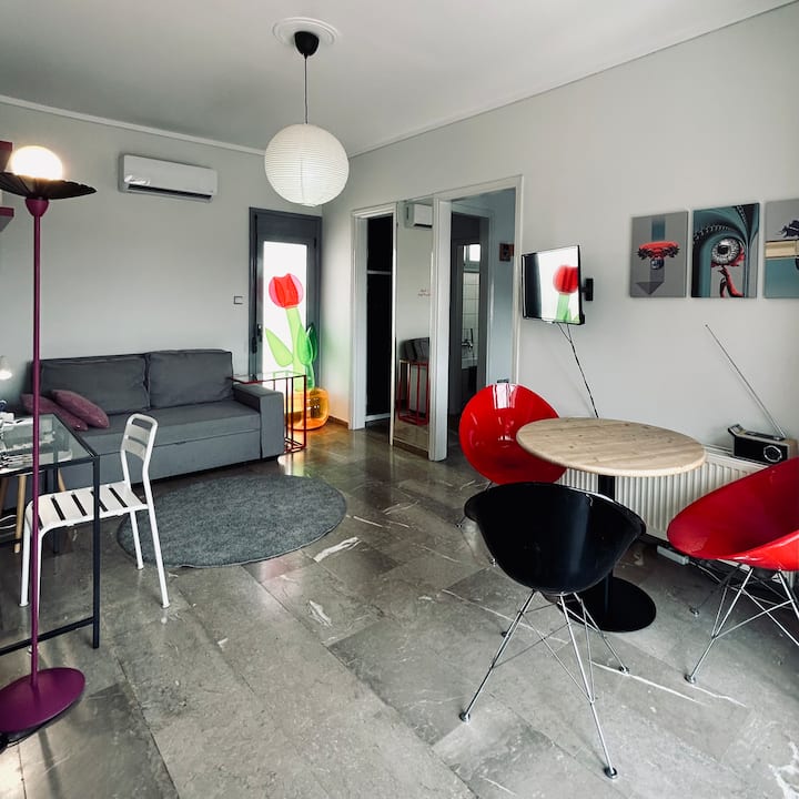 Elegant Downtown Studio By White Tower - Thessalonique