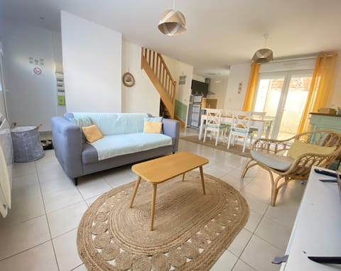 Cozy townhouse near Berck / private parking