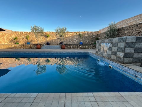 Top Airbnb: villa with private pool and wifi in oujda in Oriental / الشرقية