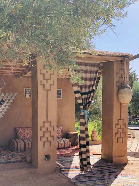 Ecological Farm in the heart of the palm grove