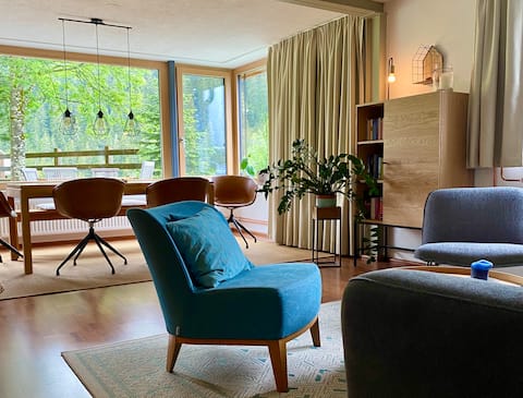 Popular Airbnb listing: Apartment in the middle of the mountains in St. Gallenkirch