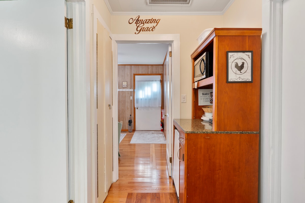 Dedicated office and workspace area