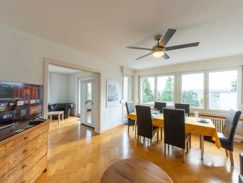 Successful Airbnb property: Beautiful and bright apartment, 20 min from Centre in Zürich
