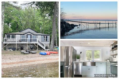 Recently renovated waterfront! Cedar Side Cottage