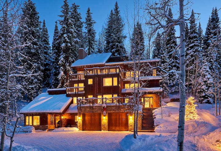 Beautiful 6BR house on Snowmass mountain w easy ac
