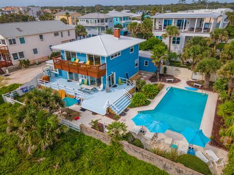 Oceanfront home with a private huge pool!