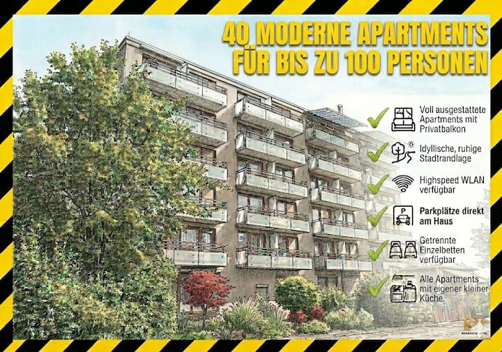 2 Zimmer Wohnung Nähe Messe Stuttgart - Esslingen