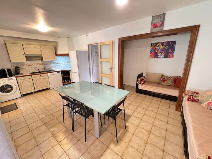 Maison Jardin 4 Chambres Stationnement Gratuit - Reims