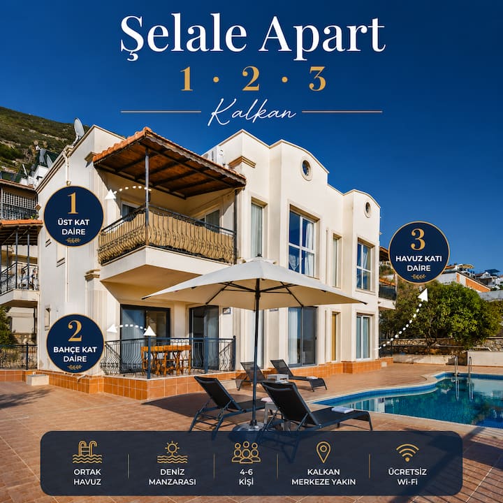 ŞElale Apart 1 / Kalkan - Kalkan