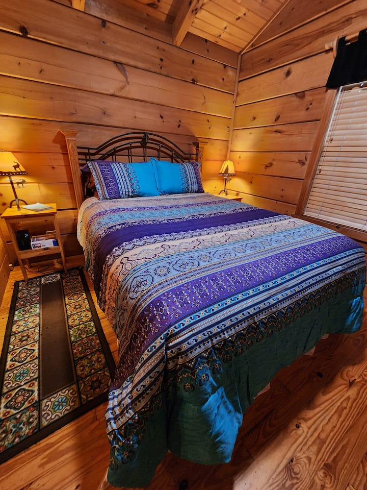 Snuggle up in this Cozy bed 