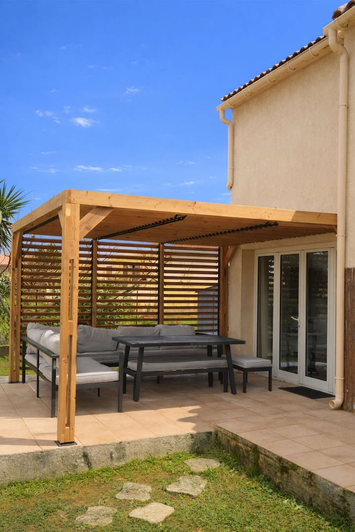 Maison Cosy Avec Jardin -Plage à Pied - Corse