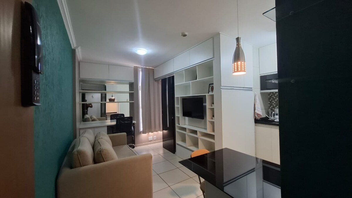 Entrada e sala de estar