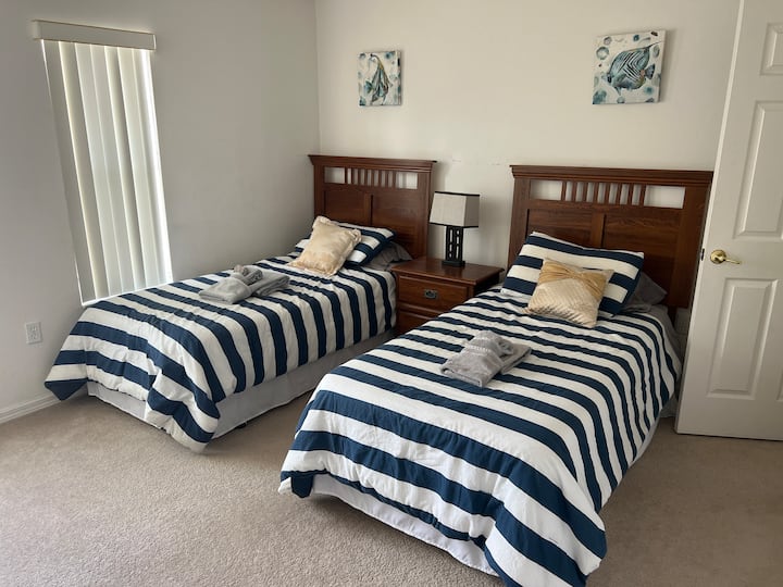 Twin beds