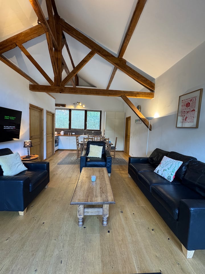 Entire Chalet Apartment ; Stunning Balcony Views - Haute-Savoie