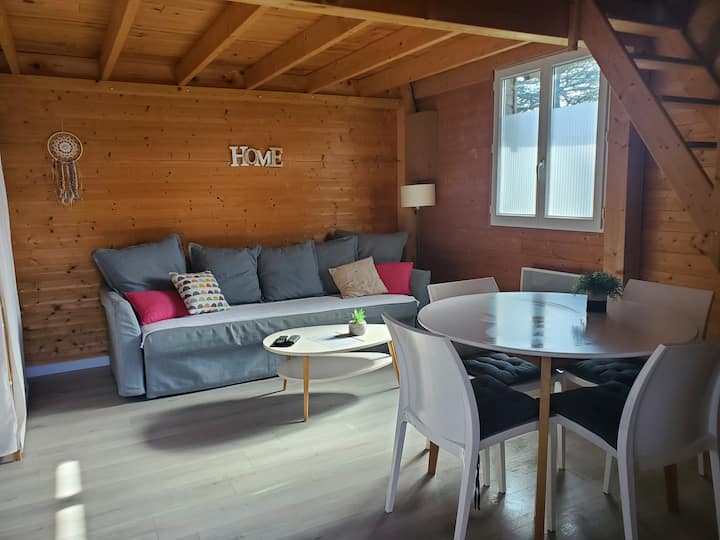 Chalet Bois Climatisé La Hume - Bassin d'Arcachon