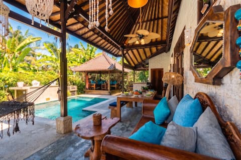 3BR/Authentic Bali Villa/Chef & Halfboard & Pickup