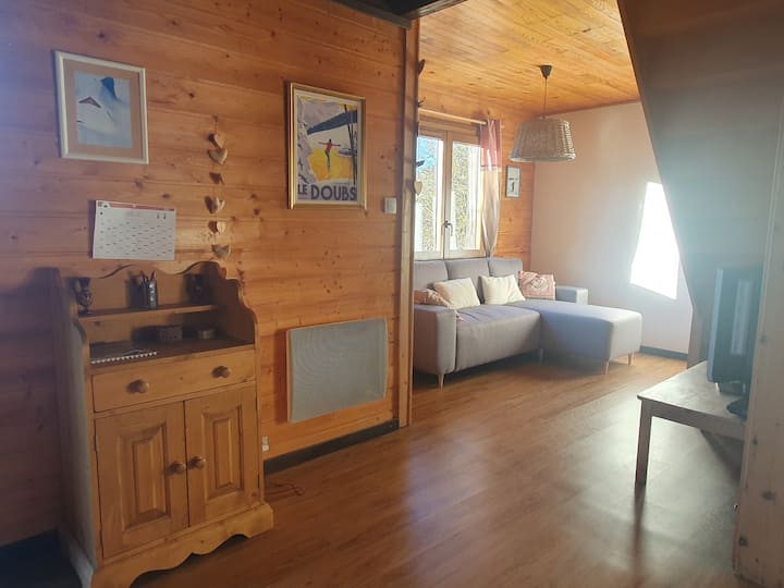 Chalet Frontière Suisse - Sentiers Randos & Vtt - Sainte-Croix