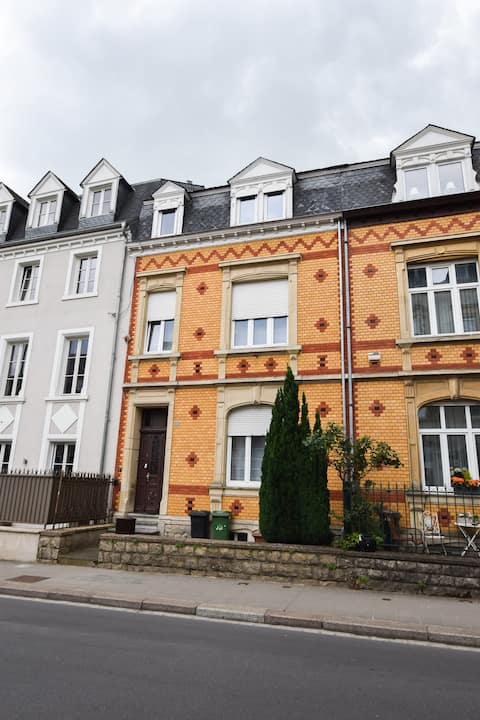 The Yellow Brick House in Limpertsberg