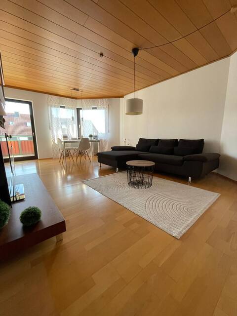 Cozy quiet 2-room apartment with balcony