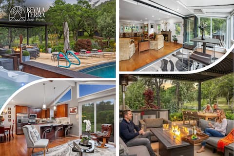14Acres Private Estate · 2 Houses · Pool + Hot Tub