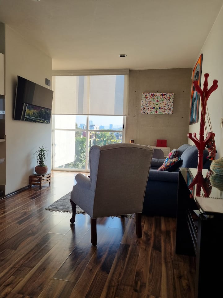 Terraza Privada, Garage / Cerca Metro Y Wtc - Ciudad de México