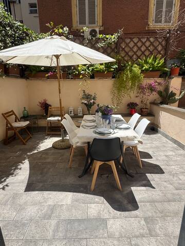 Terrace house in Rome