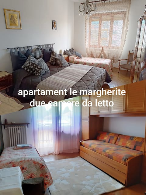 Margherite bright three-room apartment Giaveno center, wifi