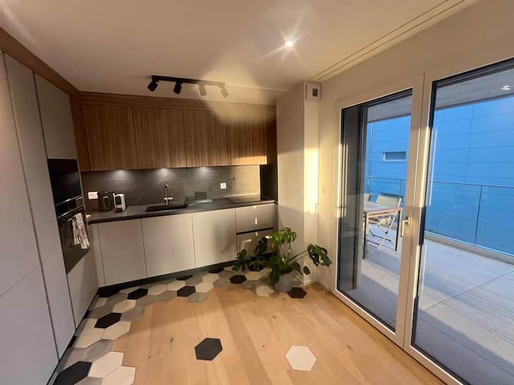 Newly Built 2-bed Flat With Parking In Pully - Lake Geneva
