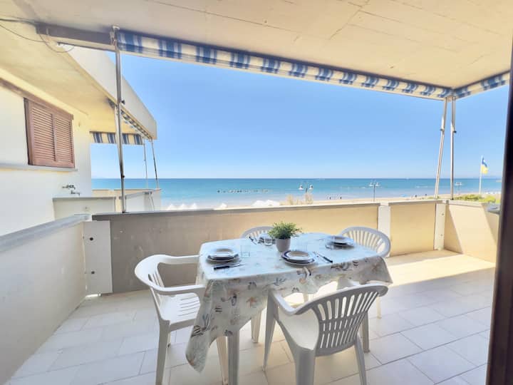 Luciana 1p Terrazza Fronte Mare E Posto Auto - Castiglione della Pescaia