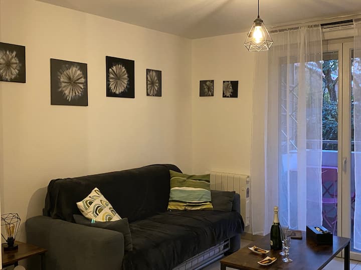Chez Tata Sylvie Parking Gratuit Privé - Meer van Genève