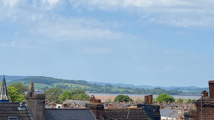 נוף לחדר העליון לשפך הנהר