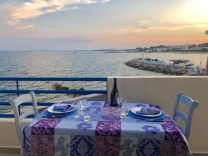 Appartement Face à La Mer, à 30 Mètres De La Plage - Mèze