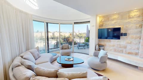 ⚜MY JERUSALEM'S WALLS⚜Awesome view⚜ Balcony &Roof⚜