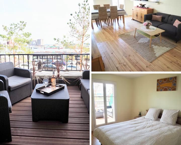 Unesco Perret 3 Chambres Vue Sur Port - Le Havre