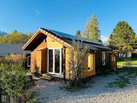 Cottage, nature, snow, foot of the slopes, relaxation